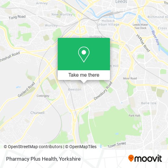 Pharmacy Plus Health map