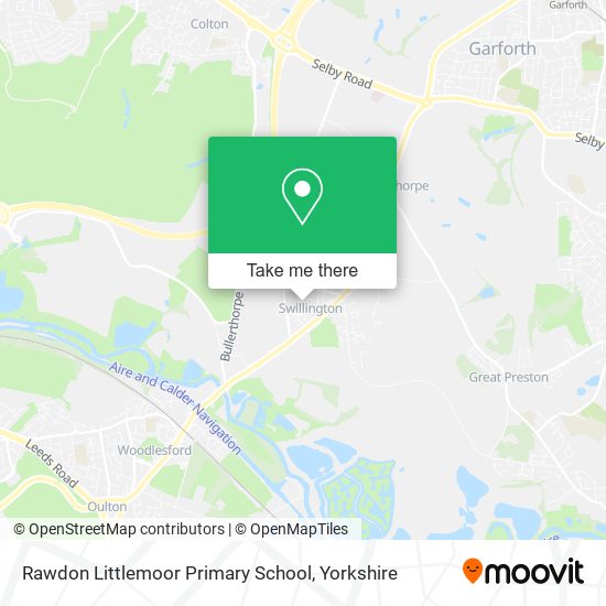 Rawdon Littlemoor Primary School map