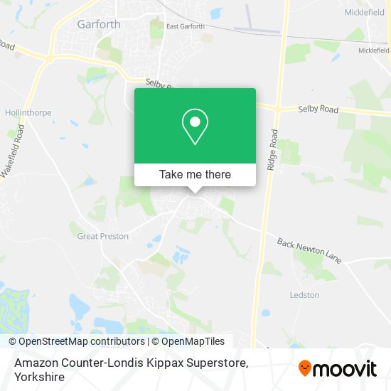 Amazon Counter-Londis Kippax Superstore map