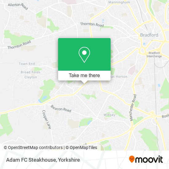 Adam FC Steakhouse map