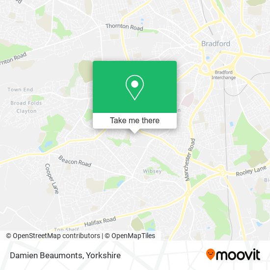 Damien Beaumonts map