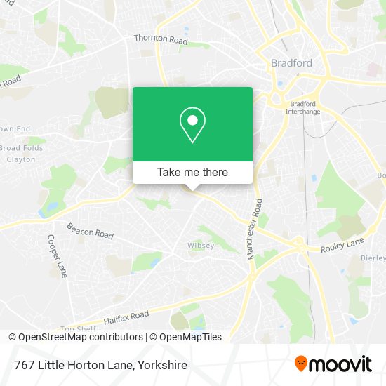 767 Little Horton Lane map