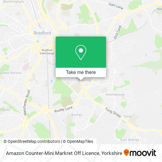 Amazon Counter-Mini Markret Off Licence map