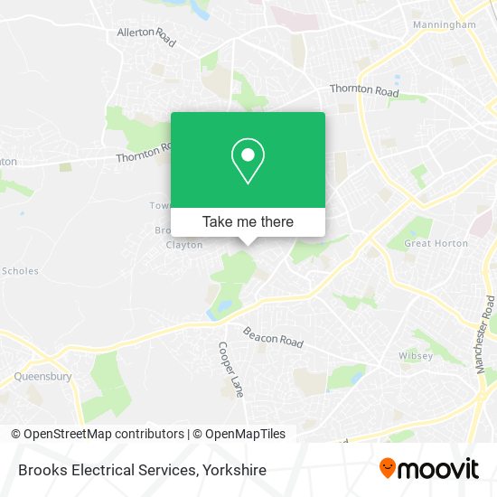 Brooks Electrical Services map