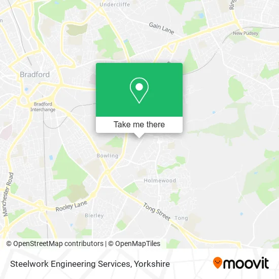 Steelwork Engineering Services map