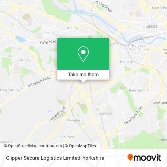 Clipper Secure Logistics Limited map