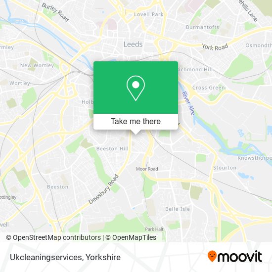 Ukcleaningservices map