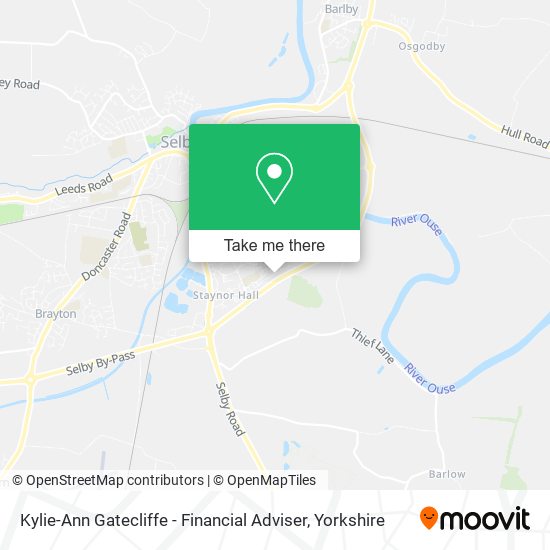Kylie-Ann Gatecliffe - Financial Adviser map