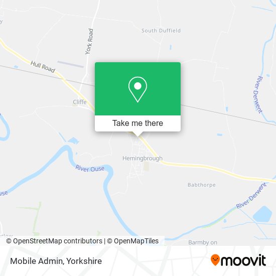 Mobile Admin map