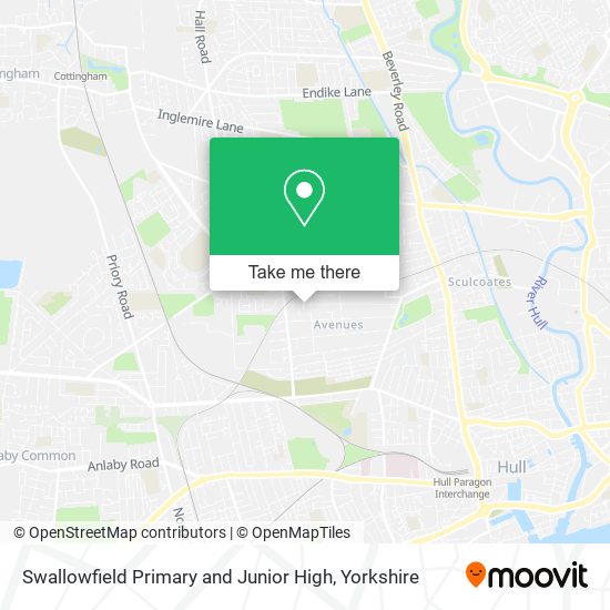 Swallowfield Primary and Junior High map