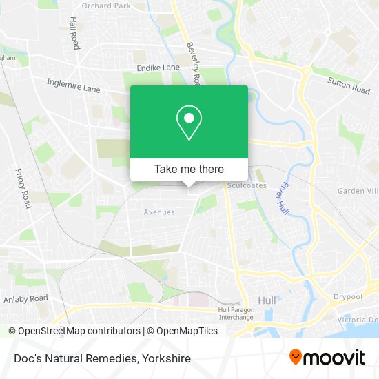 Doc's Natural Remedies map