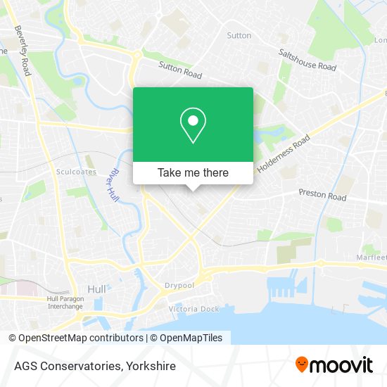 AGS Conservatories map