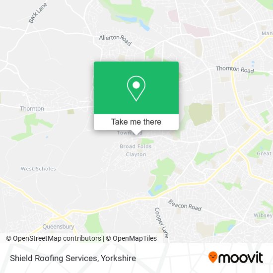 Shield Roofing Services map