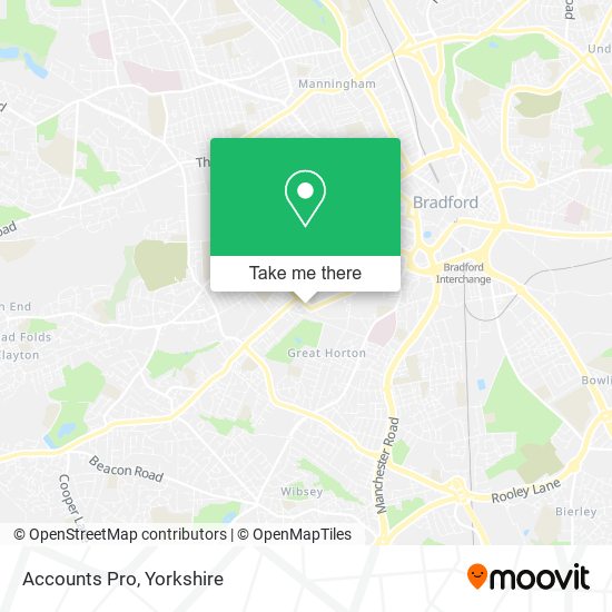 Accounts Pro map