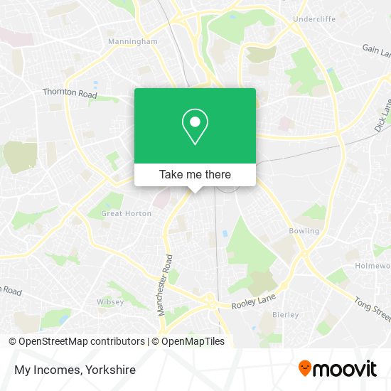 My Incomes map