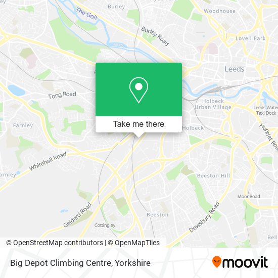 Big Depot Climbing Centre map