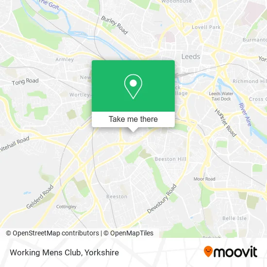 Working Mens Club map