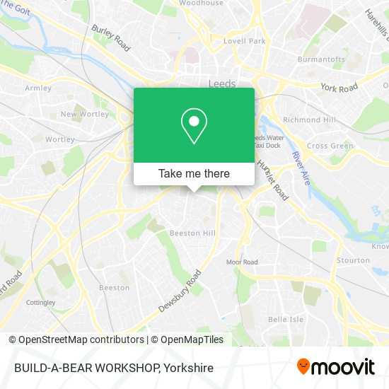 BUILD-A-BEAR WORKSHOP map