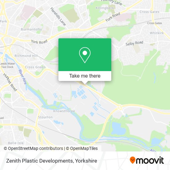 Zenith Plastic Developments map
