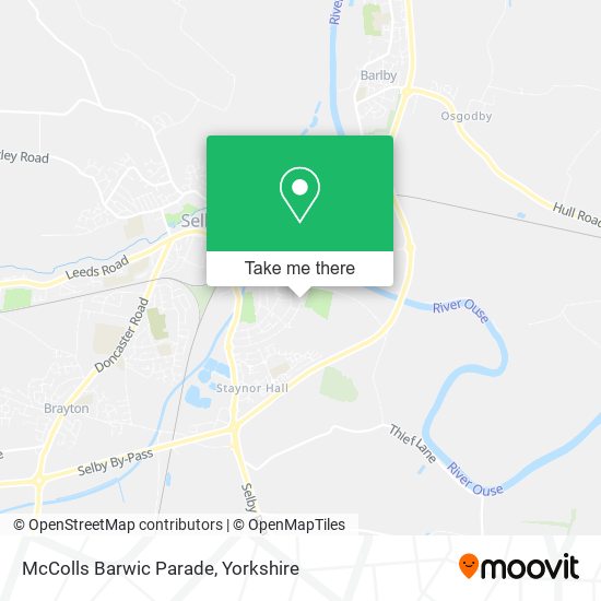 McColls Barwic Parade map