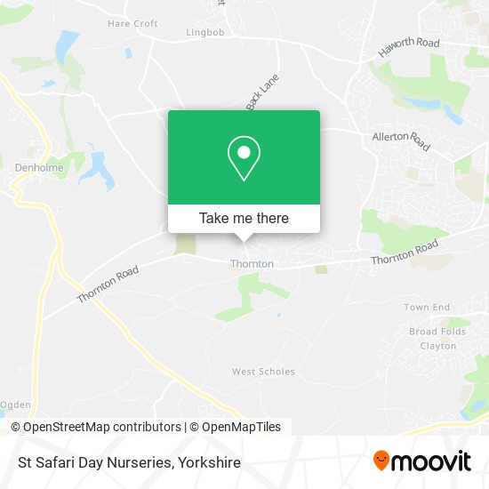 St Safari Day Nurseries map