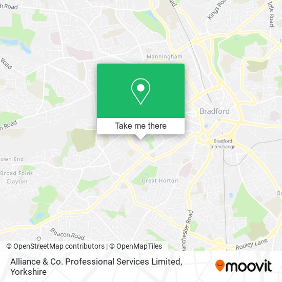 Alliance & Co. Professional Services Limited map