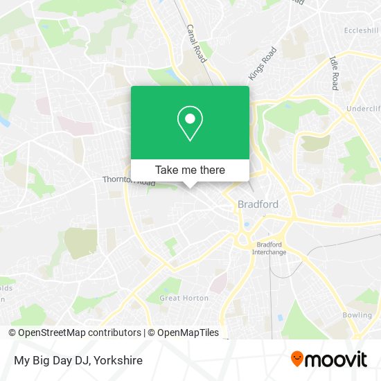 My Big Day DJ map