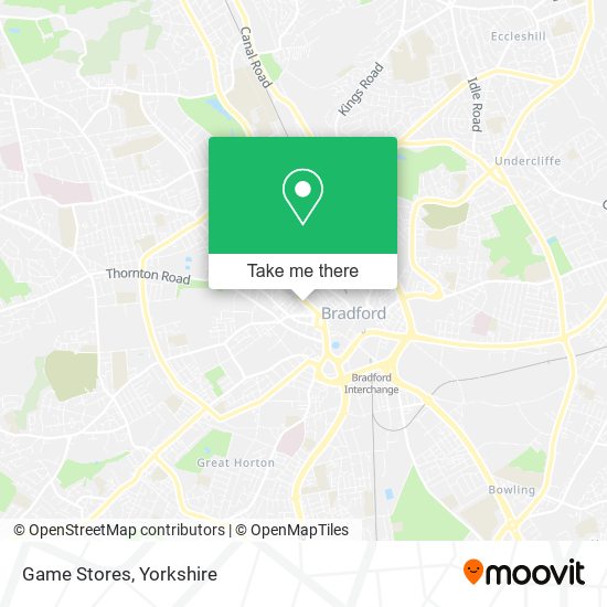 Game Stores map