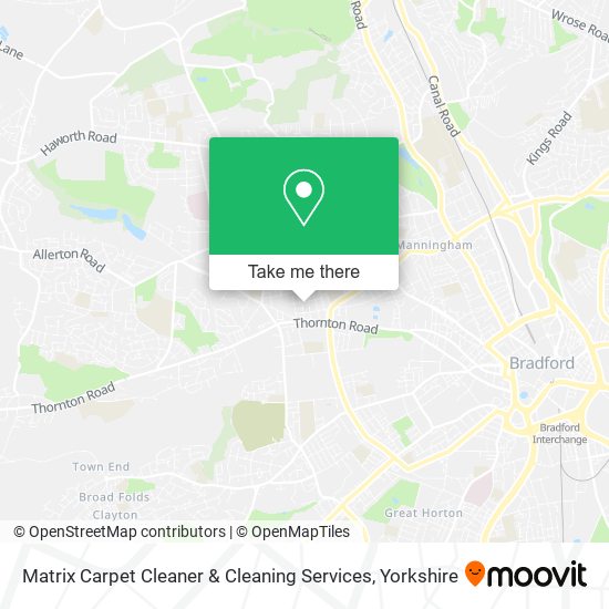 Matrix Carpet Cleaner & Cleaning Services map