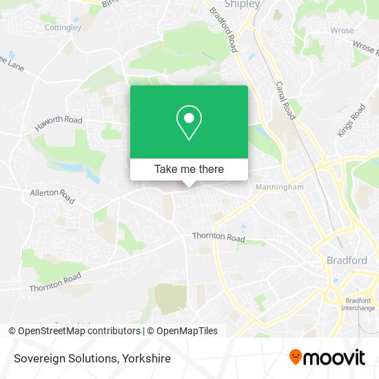 Sovereign Solutions map