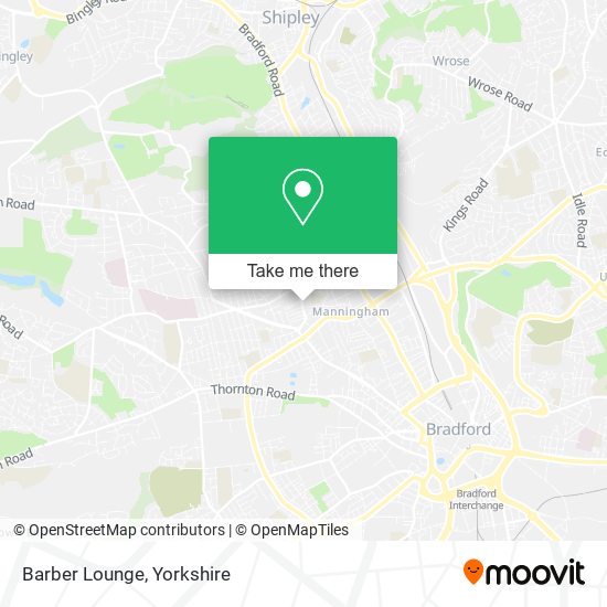 Barber Lounge map