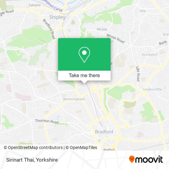 Sirinart Thai map