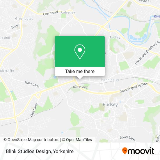 Blink Studios Design map