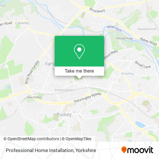 Professional Home Installation map