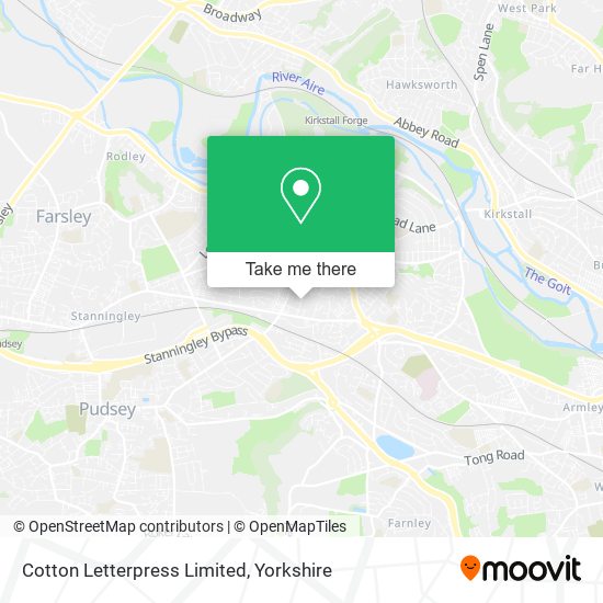 Cotton Letterpress Limited map
