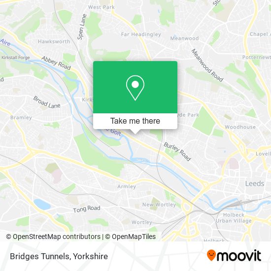 Bridges Tunnels map