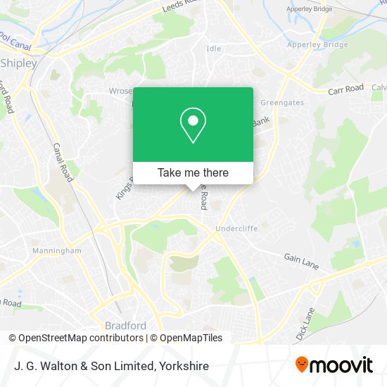 J. G. Walton & Son Limited map