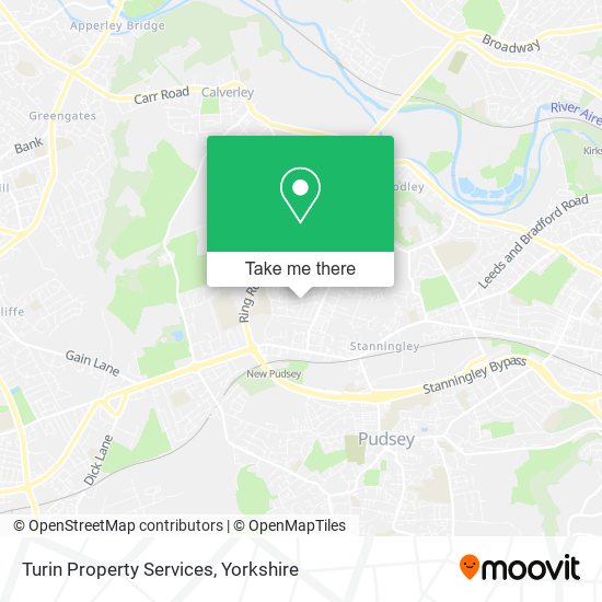 Turin Property Services map
