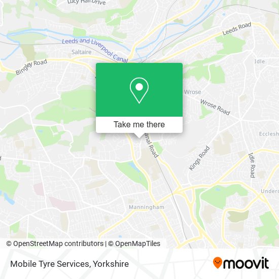 Mobile Tyre Services map