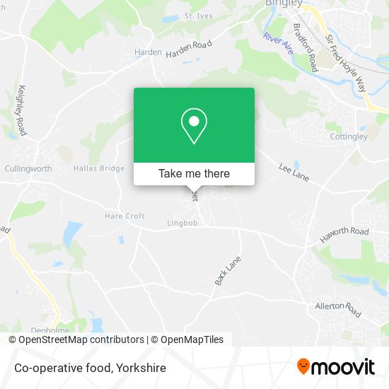 Co-operative food map
