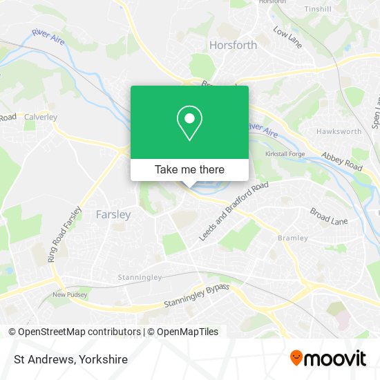 St Andrews map