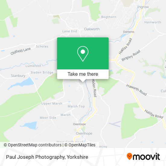 Paul Joseph Photography map