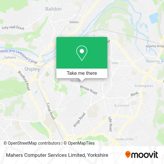 Mahers Computer Services Limited map