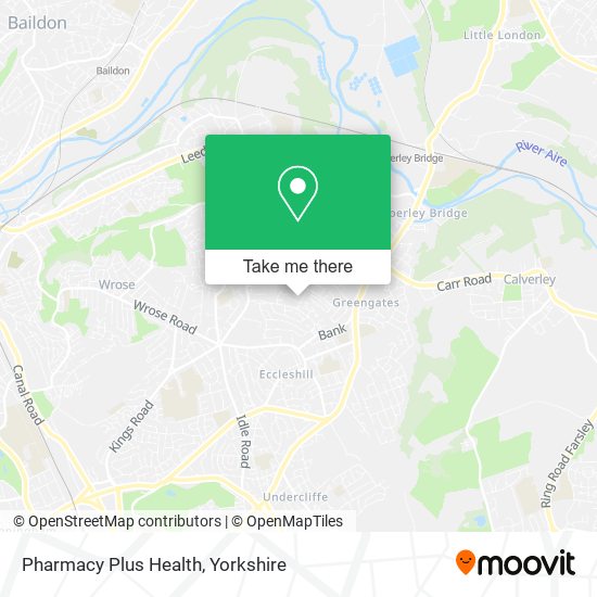 Pharmacy Plus Health map