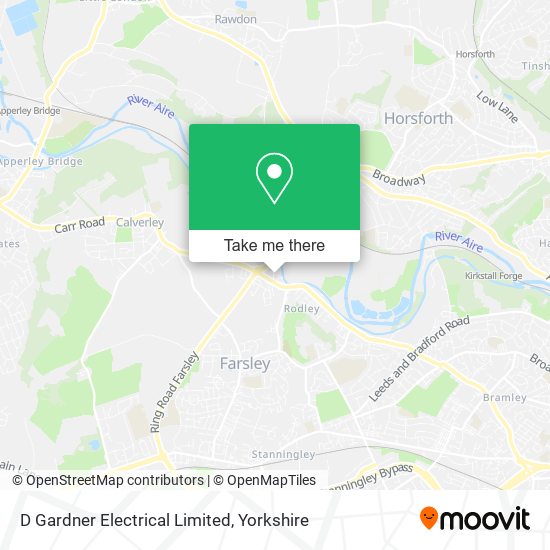 D Gardner Electrical Limited map