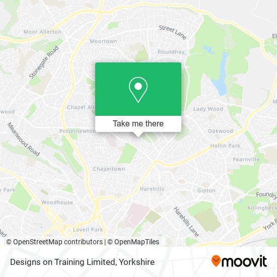Designs on Training Limited map