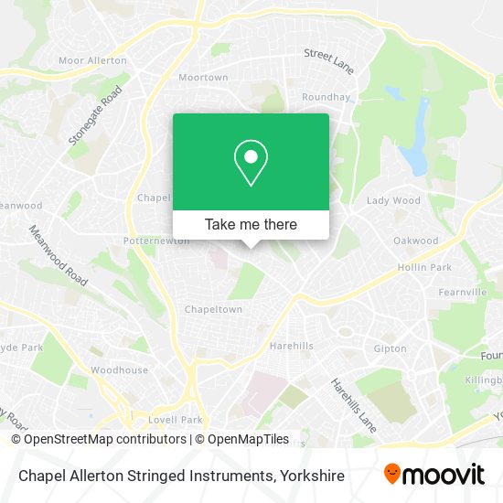 Chapel Allerton Stringed Instruments map