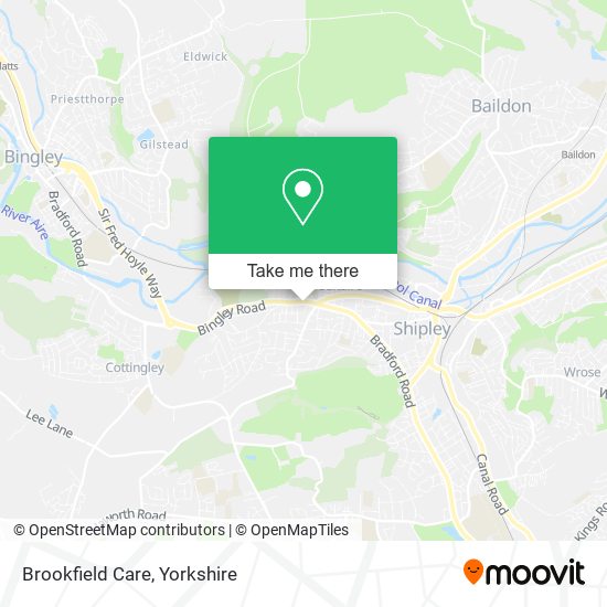 Brookfield Care map