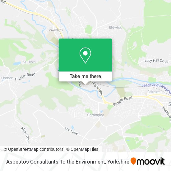 Asbestos Consultants To the Environment map