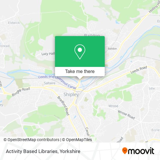 Activity Based Libraries map